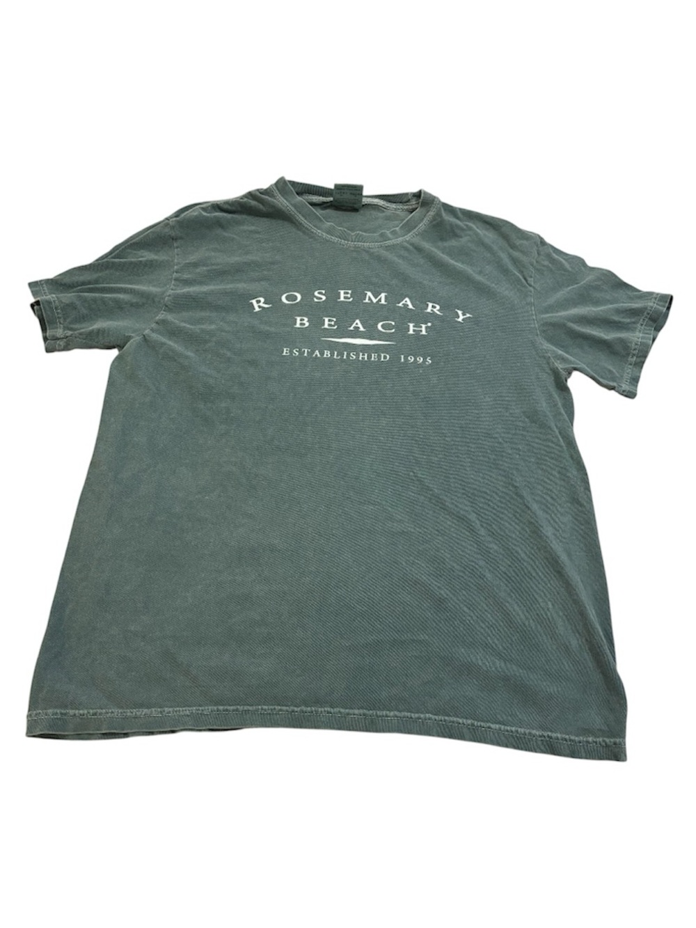 Rosemary Beach Short Sleeve Comfort colors Tee - Green size large